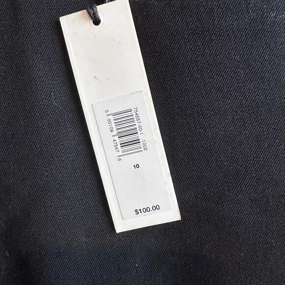 Banana Republic Mid Rise Straight Sloan Pant Black 10 754557 - Picture 5 of 12